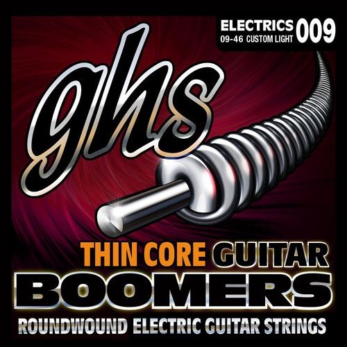 GHS TC-GBCL Thin Core Boomers Custom Light Electric Guitar Strings (9-46) | 410311