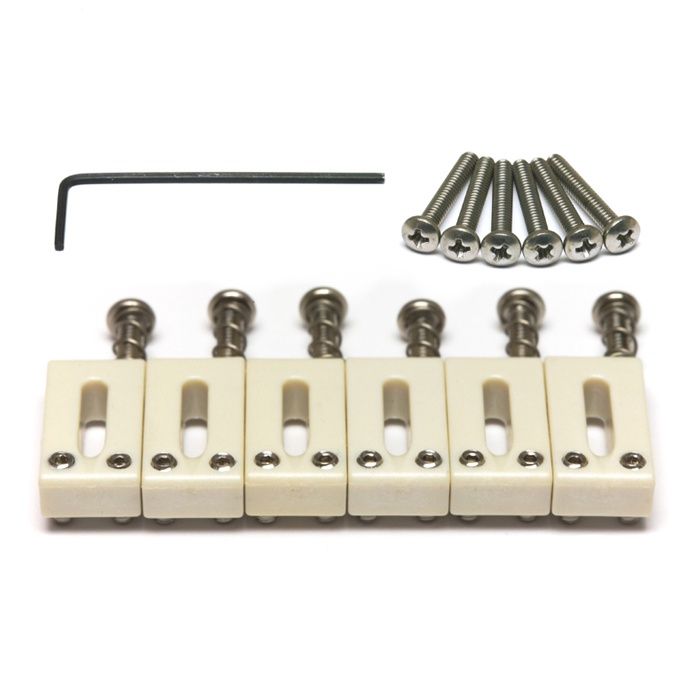 Guitar TUSQ Strat &amp; Tele Saddles Offset - 6 String | 257004
