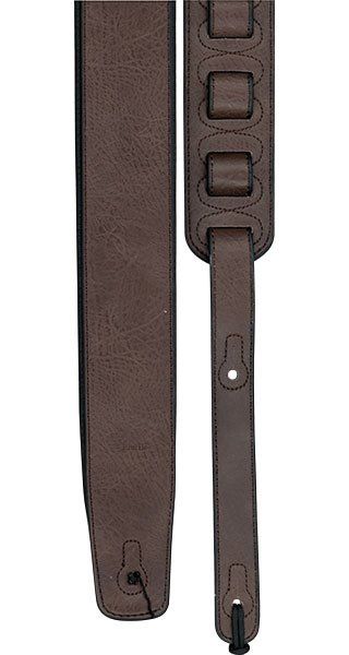 2.6&quot; Adjustable Leather Guitar Strap w/ Foam Padding | 412892