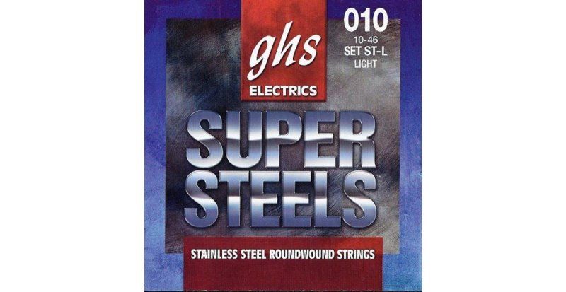 ST-L Super Steels Electric Guitar Strings - Light (10-46) | 38524