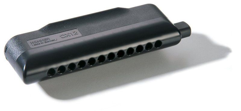 CX-12 Black Chromatic Harmonica, Key of A | 424316