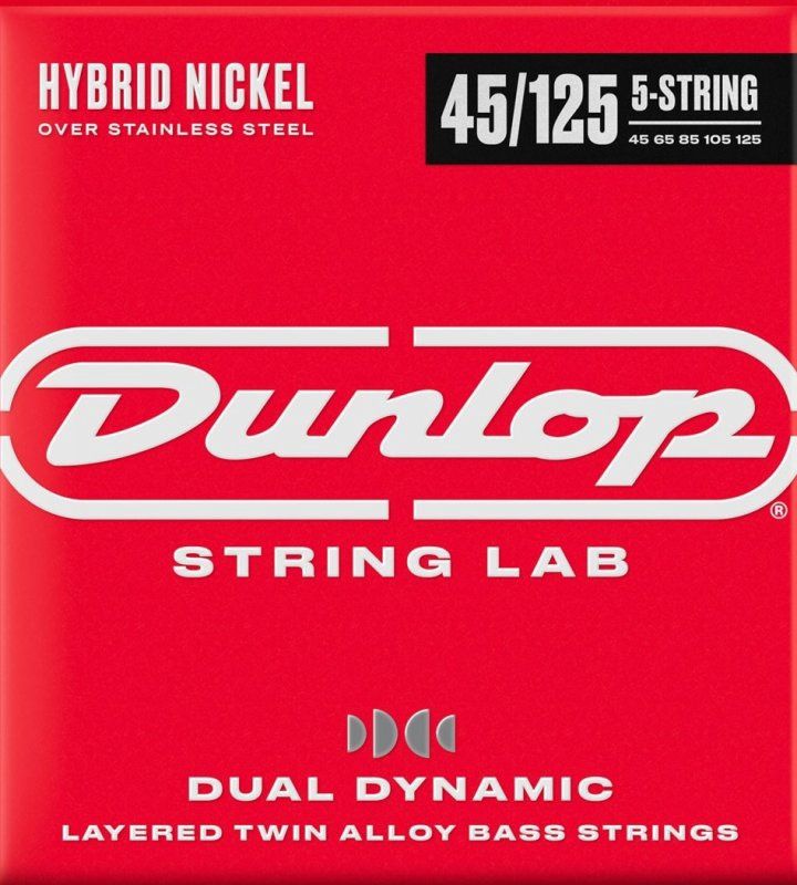 Dual Dynamic Hybrid Nickel Bass Strings 5-String Set (45-125) | 600886