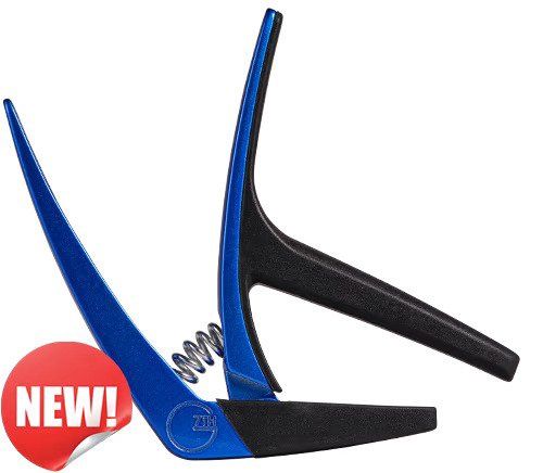 Nashville Lightweight Spring Capo For 6-String Guitar, Blue | 597672