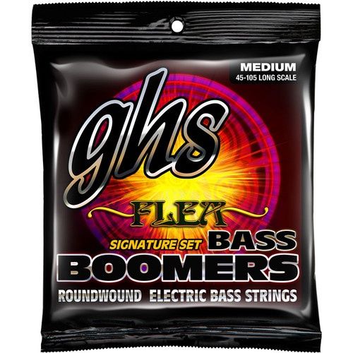 Flea Signature Bass Boomers Roundwound Electric Bass Guitar Strings (4-String Set, Long S | 266935