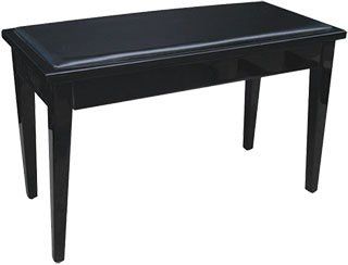 Piano Bench w/ Compartment Black | 272749