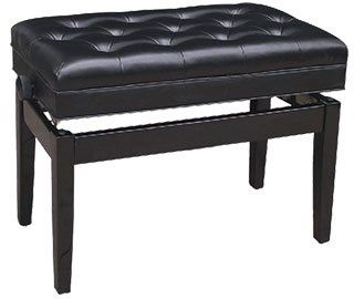 Piano Bench w/ Compartment Black | 272754
