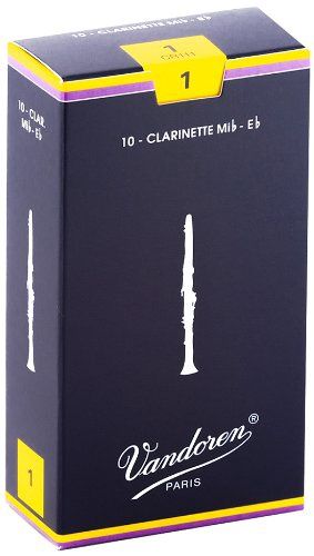 Eb Clarinet Traditional Reeds Strength 1; Box of 10 | 273194