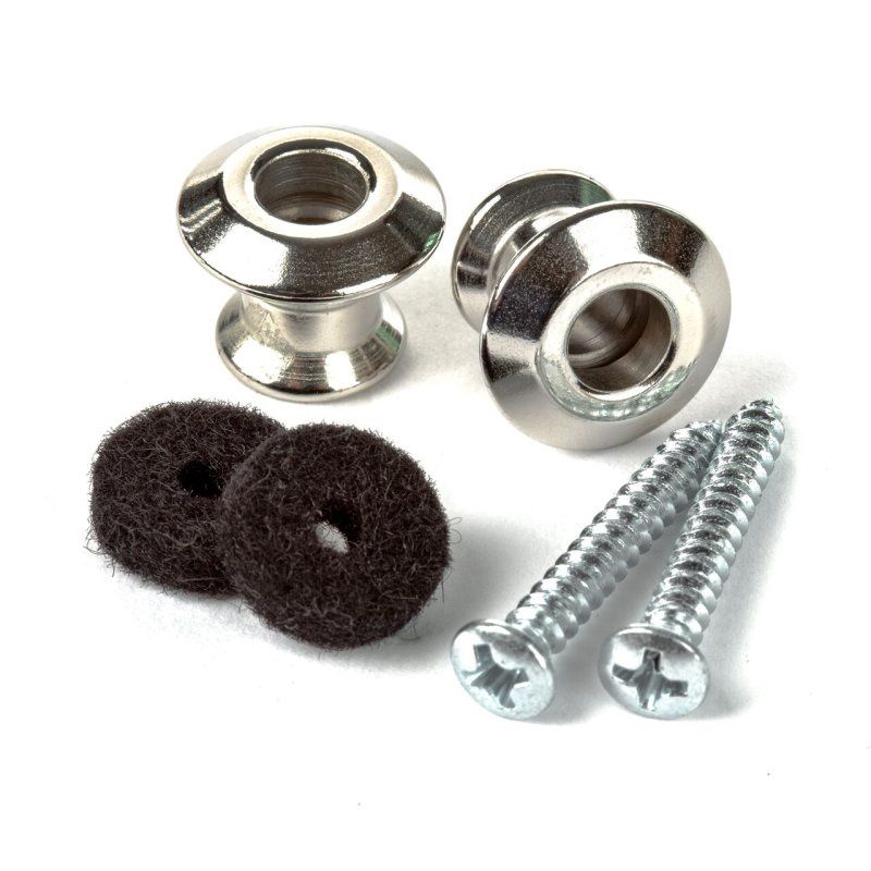 Straplok Dual Design Strap Button Set, Nickel | 542730