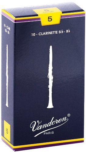 Bb Clarinet Traditional Reeds Strength 5; Box of 10 | 273193