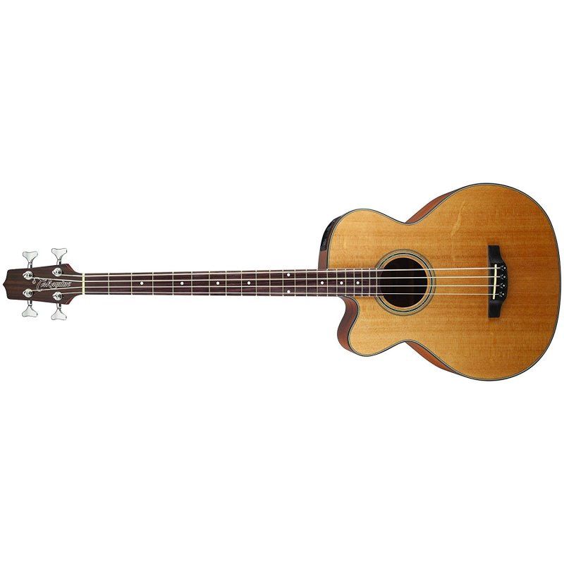 4-String Acoustic-Electric Bass Guitar Left-Handed Acoustic Bass, Natural | 433400
