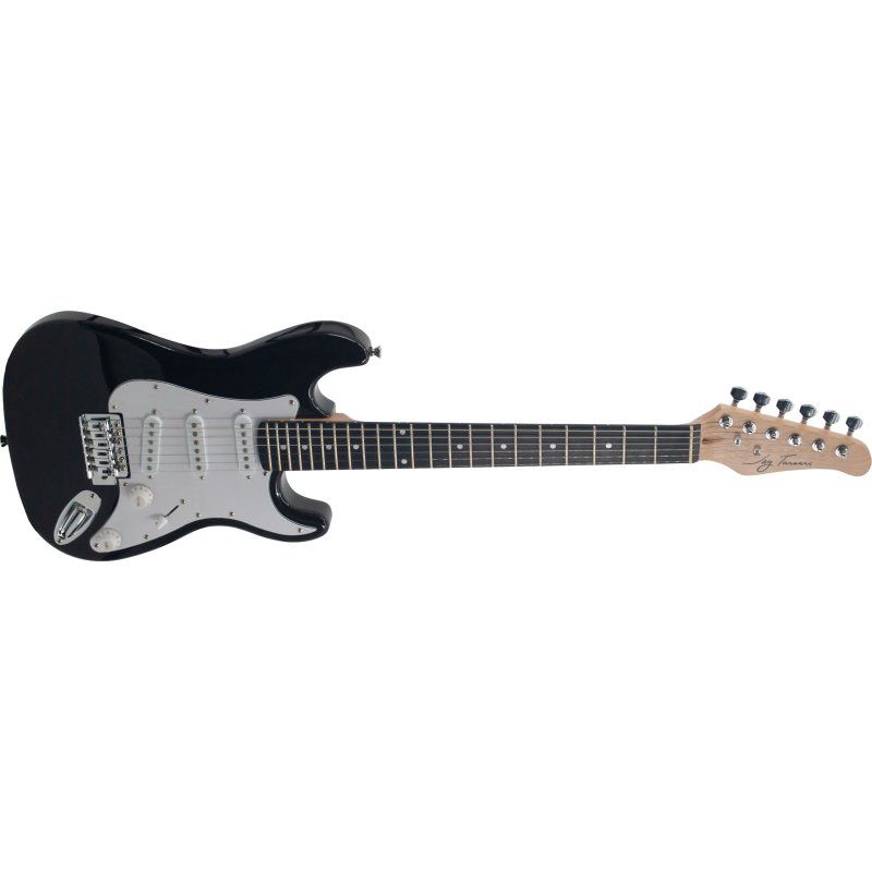 3/4 Size S-Style lightweight Electric Guitar, Black | 600715
