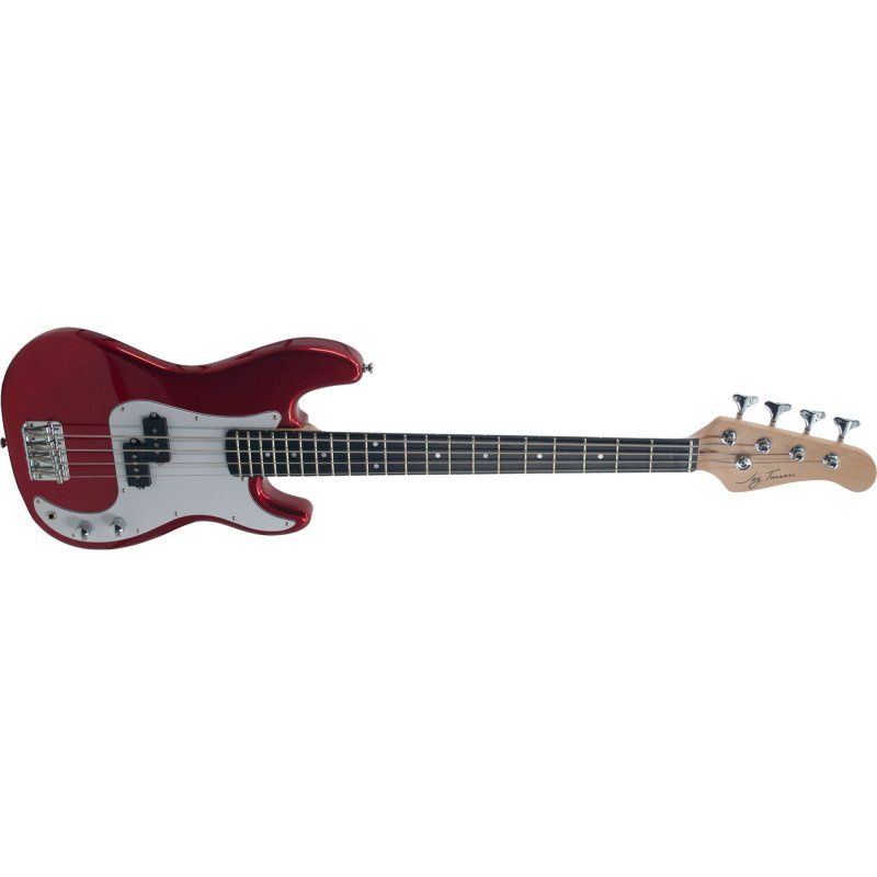 3/4 Size P-Style Lightweight Electric Bass, Metallic Red | 600723
