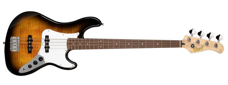 GB Series Poplar Electric Bass, 2 Tone Burst | 543009