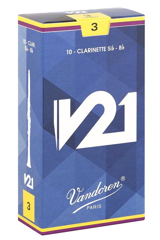 Bb Clarinet V21 Reeds Strength 3; Box of 10 | 425043