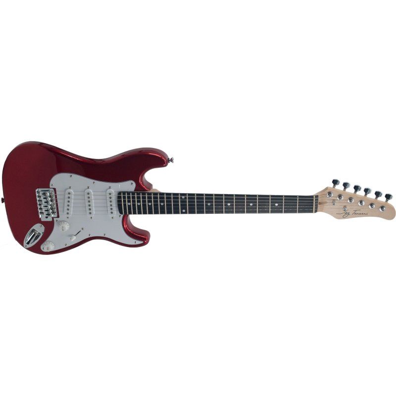 3/4 Size S-Style lightweight Electric Guitar, Metallic Red | 600714