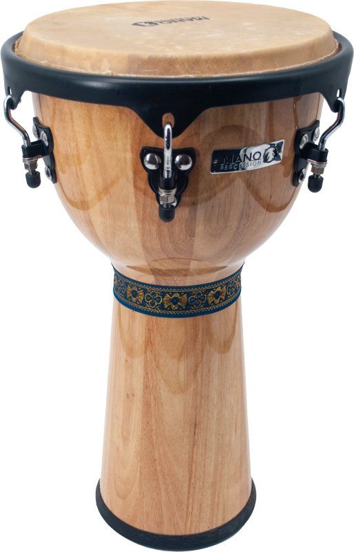 12&quot; Djembe with Comfort Rim and Natural Skin Head, Natural | 255308