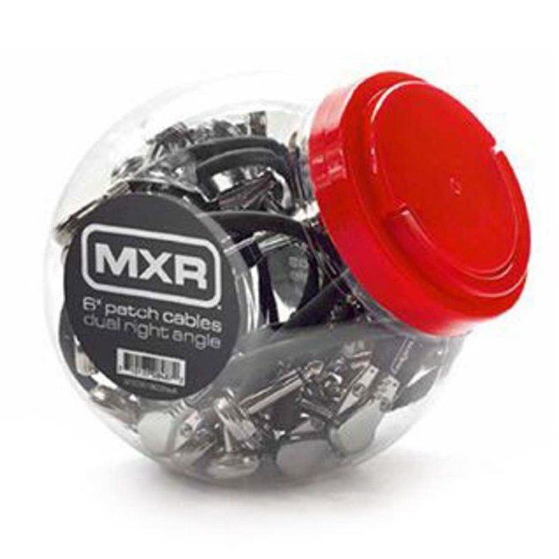 MXR 6&quot; Patch Cables Dual Right-Angle (20/Jar) | 427507