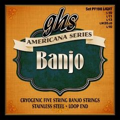 Americana Series Banjo - Cryogenically Treated Stainless Steel, Medium Strings | 425950