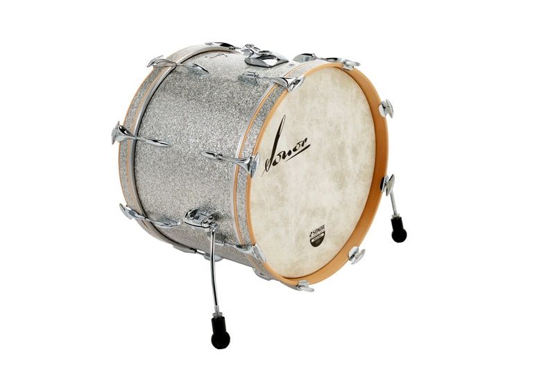 Vintage Series 20&quot; x 14&quot; Bass Drum Without Mount, Vintage Silver Glitter | 601069