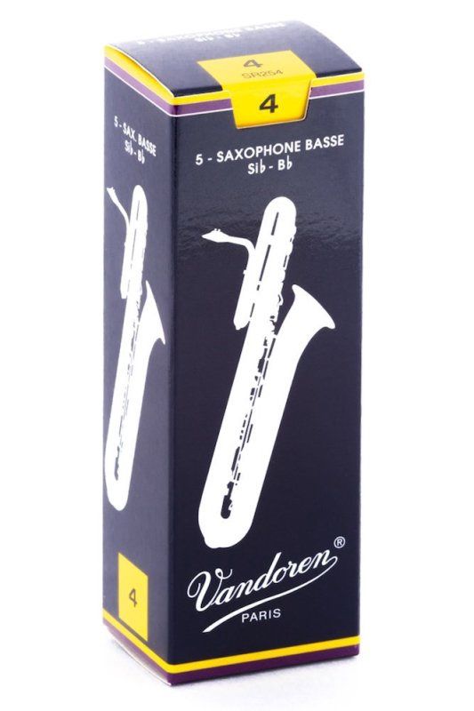 Bass Sax Traditional Reeds Strength 4; Box of 5 | 273633