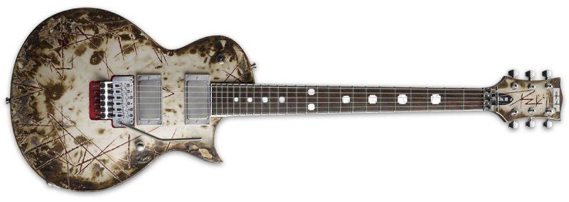 Richard Z Signature Series Electric Guitar With Distressed Burnt Finish | 506675