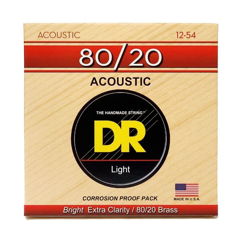 Hi-beam 80/20 Acoustic Guitar String, Light (12-54) | 534806