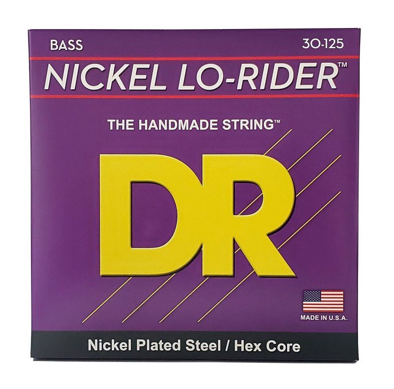 Nickel Lo-rider 6-String Bass Strings, Medium (30-125) | 534853