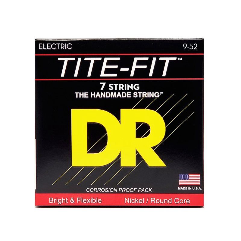 Tite-fit 7-String Electric Guitar Strings, Light (9-52) | 534926