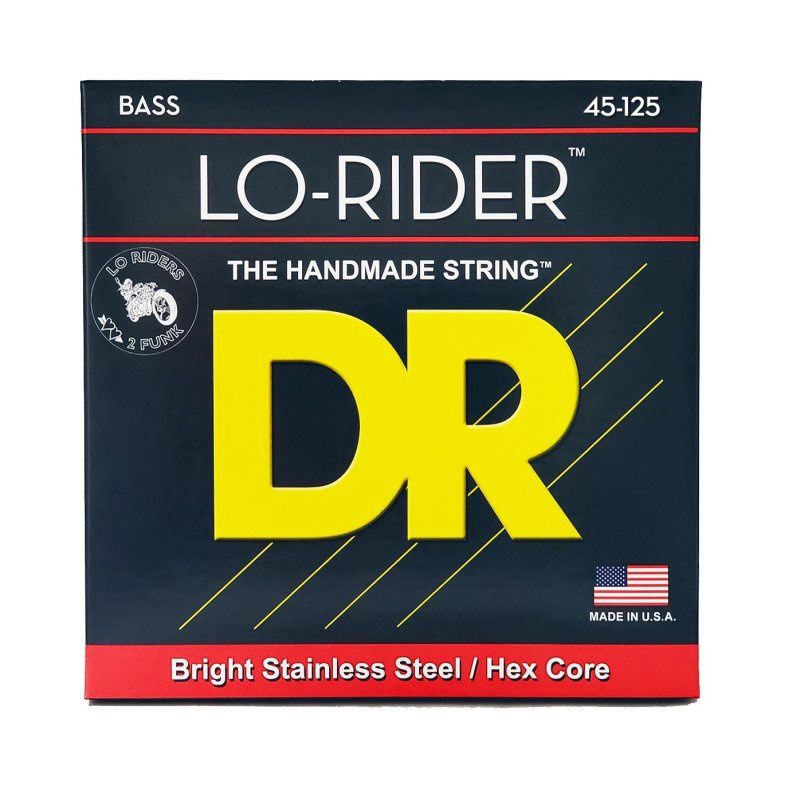 Lo-rider 5-String Bass Strings, Medium (45-125) | 534876