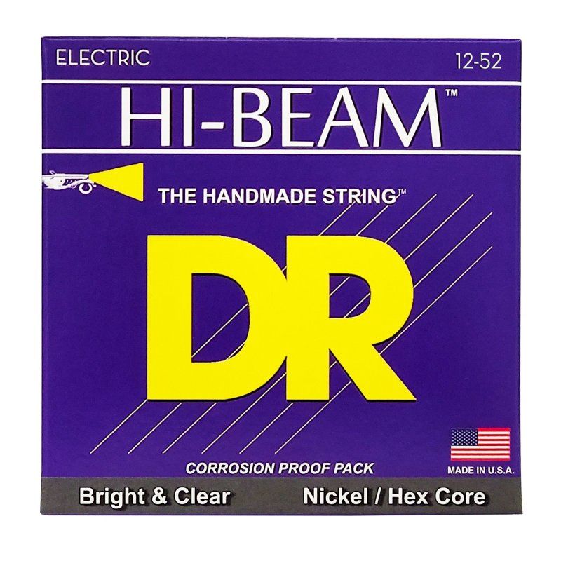 Hi-beam Electric Guitar Strings, Extra Heavy (12-52) | 534925