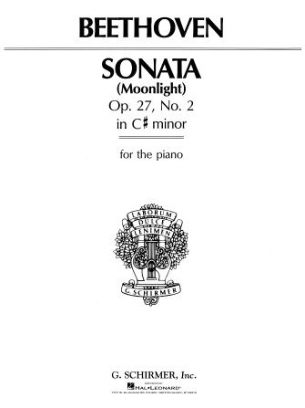 Beethoven Sonata ( Moonlight) Op. 27, No. 2 in C# minot