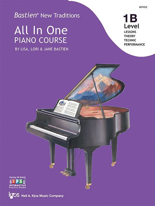 All In One Piano Course Level 1B