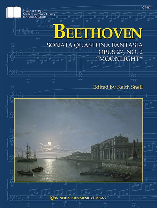 Beethoven Sonata Qu Asi Una Fantasia Opus 27, No.2 &quot;Moonlight&quot;
