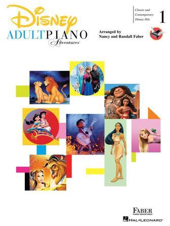 Adult Piano Adventures - Disney Book 1 Classic and Contemporary Disney Hits