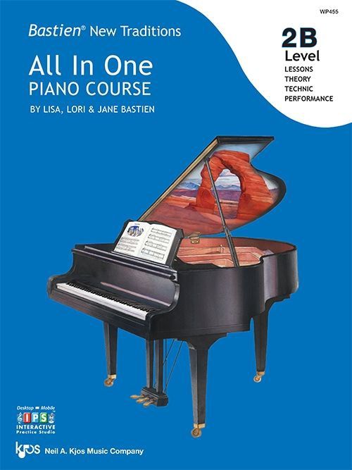 All in One Piano Course 2B Level