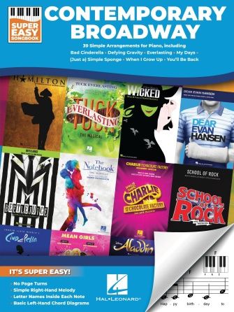 Contemporary Broadway – Super Easy Songbook