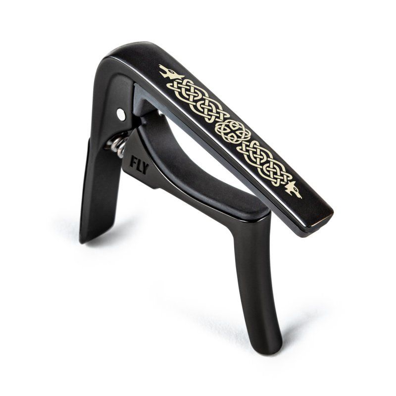 Trigger Fly Capo Curved Celtic Knot Trigger Fly Capo Curved Celtic Knot