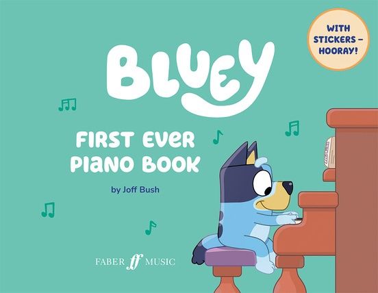 Bluey First Ever Piano Book