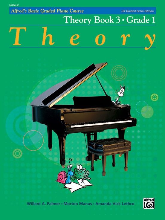 Alfreds Basic Grade piano Course Theory Book 3 - Gr 1