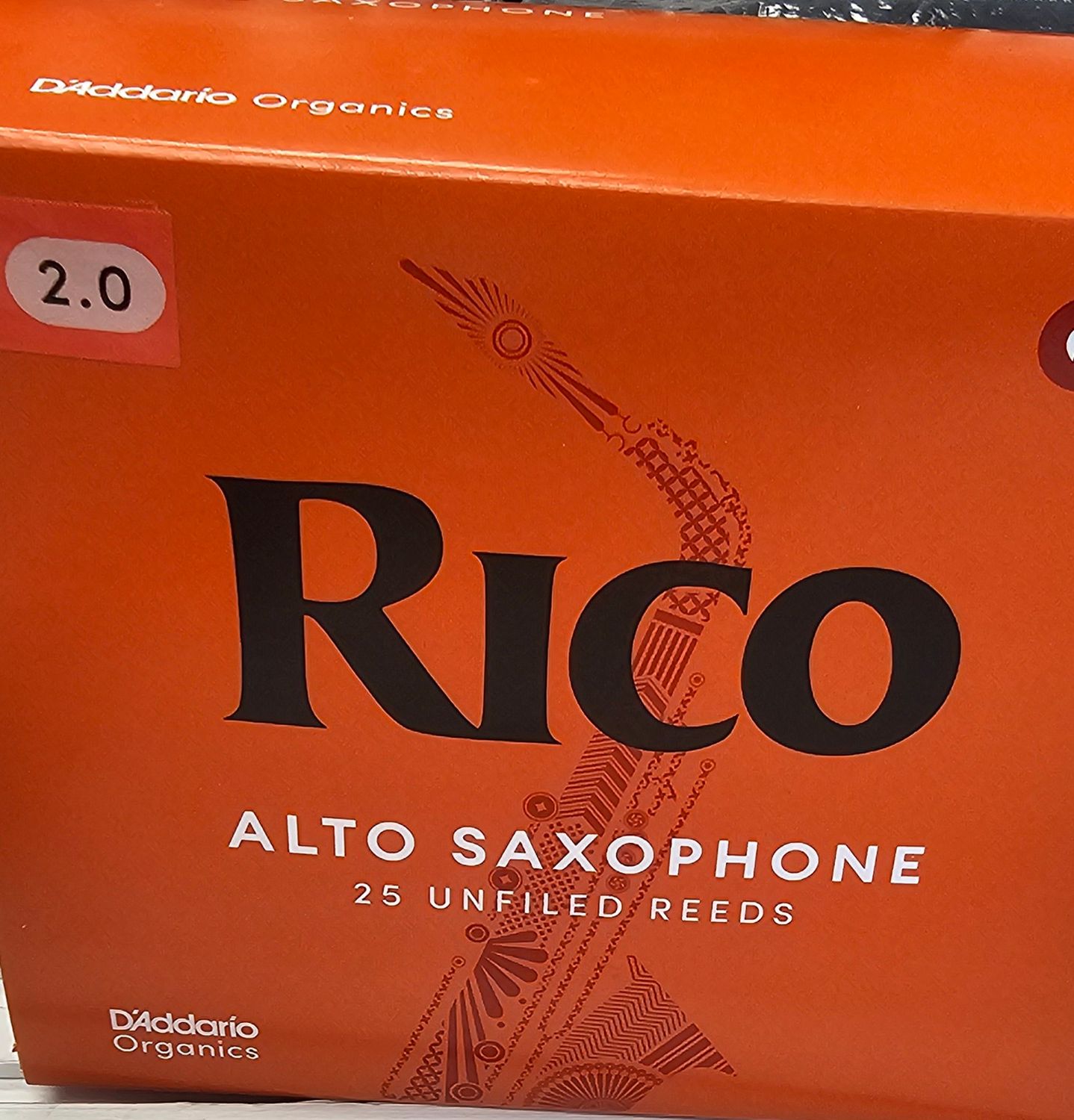 Rico 2.0 Alto Sax Reeds-25