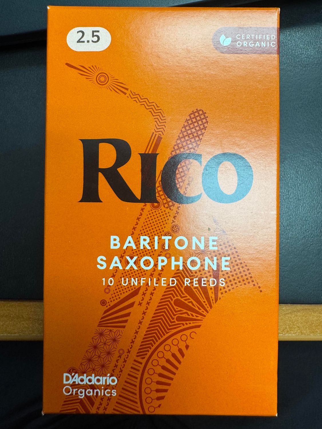 Rico 2.5 Baritone Sax Reeds-10 Rico 2.5 Baritone Sax Reeds-10