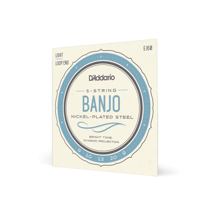 SET Banjo Nickel Plated 9-20 Lite