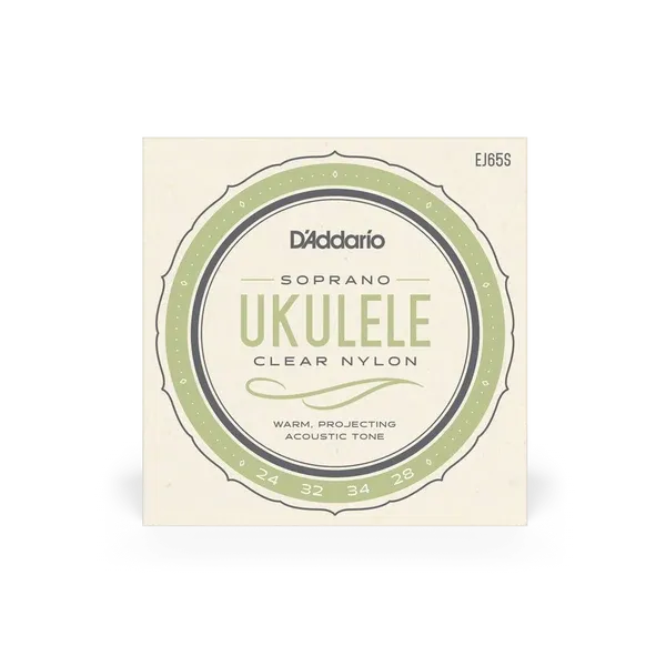SET UKULELE CLEAR NYLON SET UKULELE CLEAR NYLON