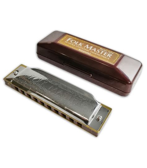 Folk Master 10 Hole Diatonic Harmonica-C