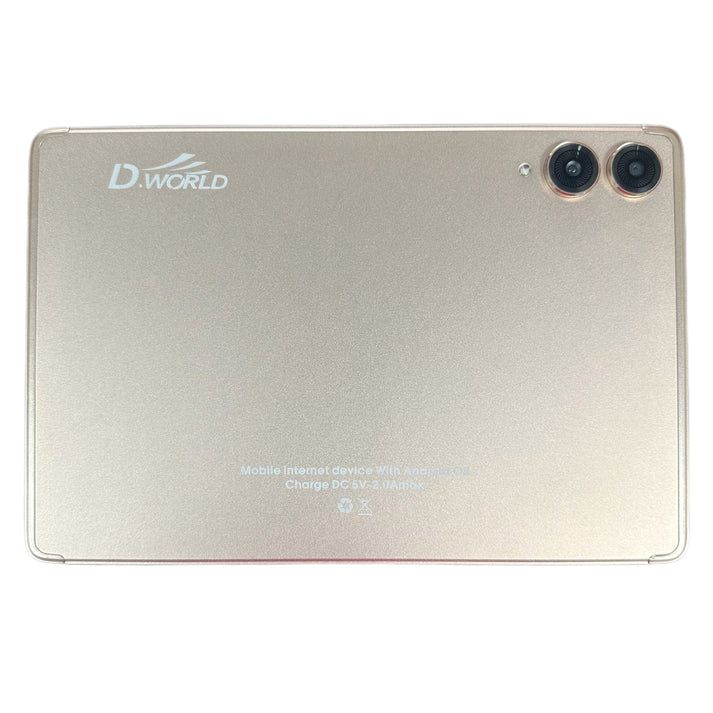 D.World 128GB 5G Tablet with Case Keyboard, Screen Protector and Stylus Pen
