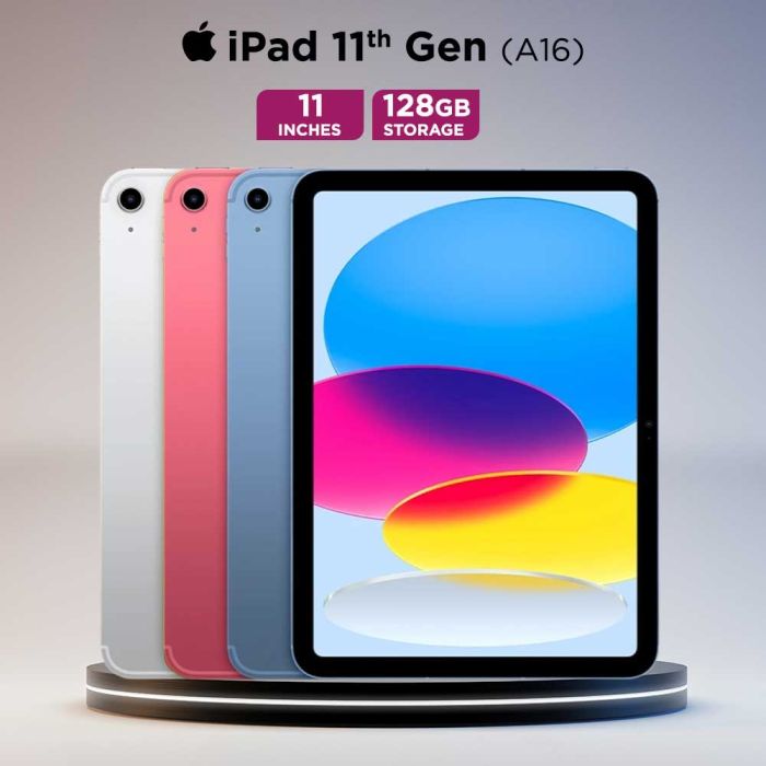 Apple iPad 11-Inch A16 Chip 11th Gen 128GB Wi-Fi 2025