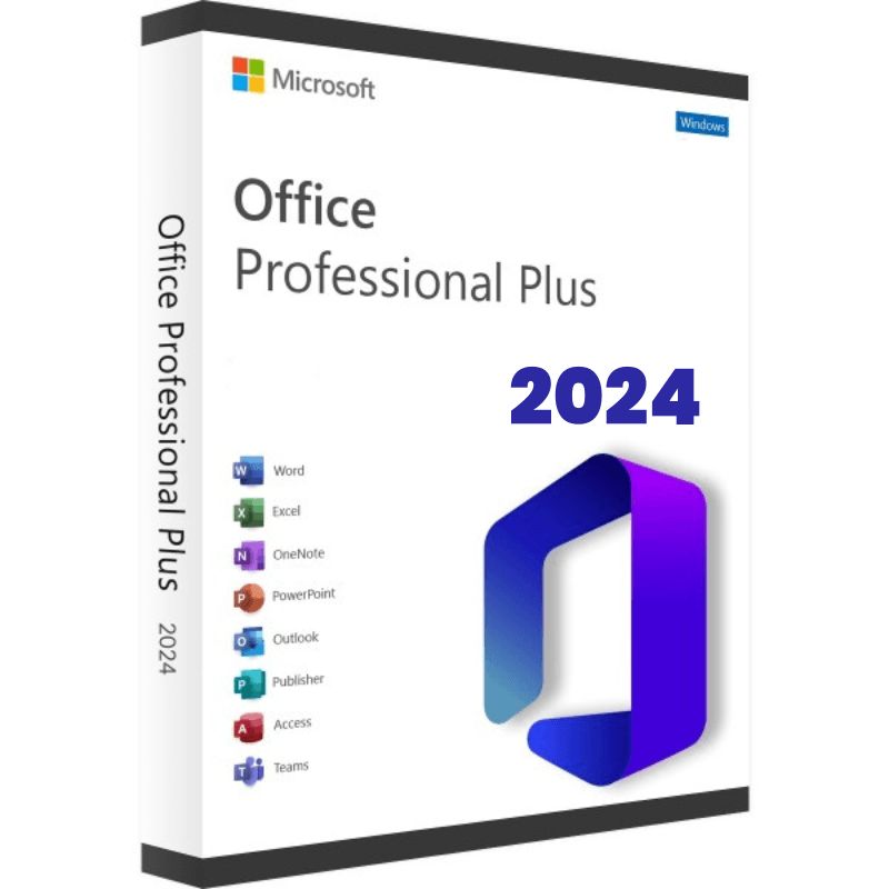 Microsoft Office 2024 Professional Plus (Lifetime License)