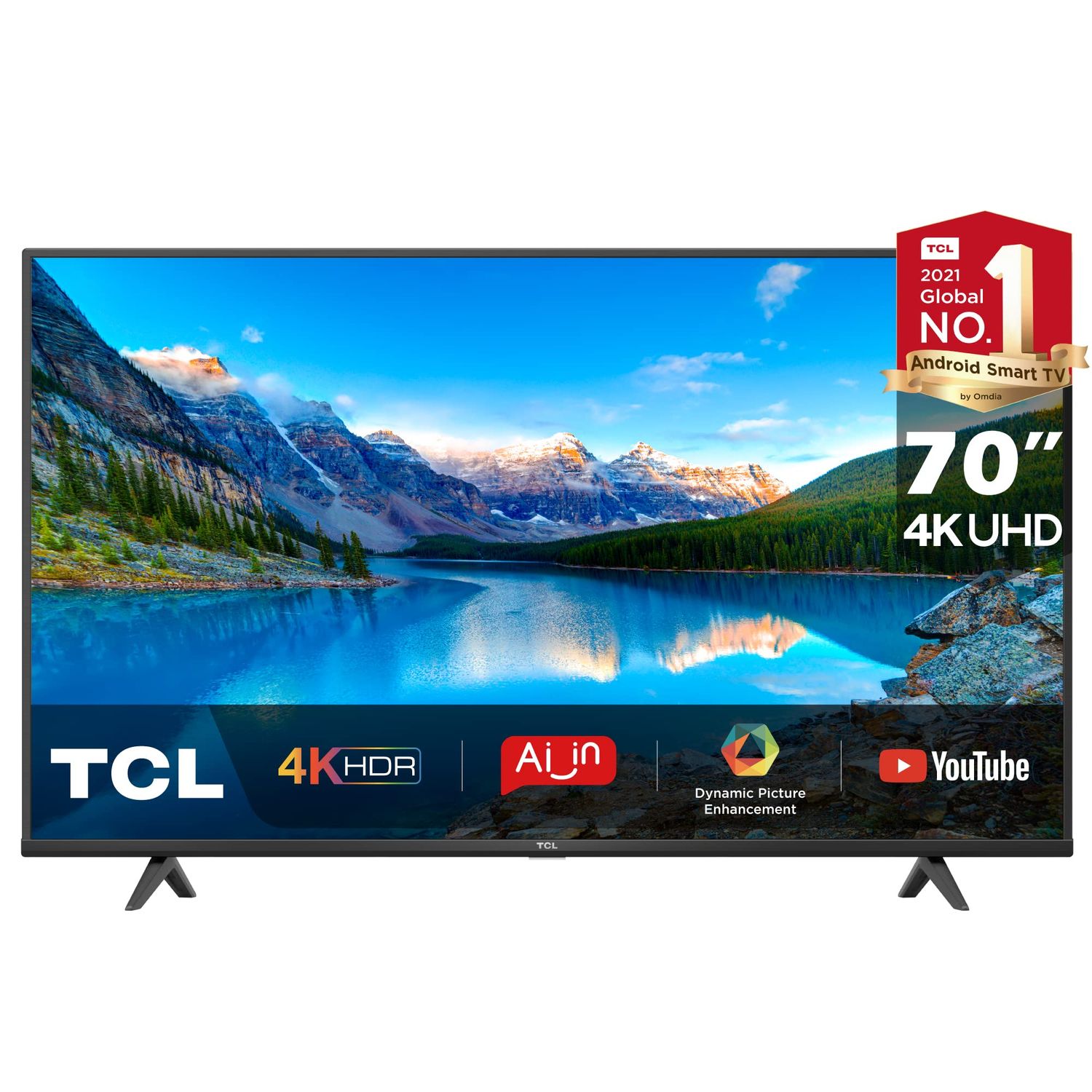 Tcl 70 Inch Smart Tv 4K Hdr Certified Android - 70P615