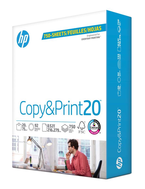 A Pack of 500 Sheets HP Printing Paper