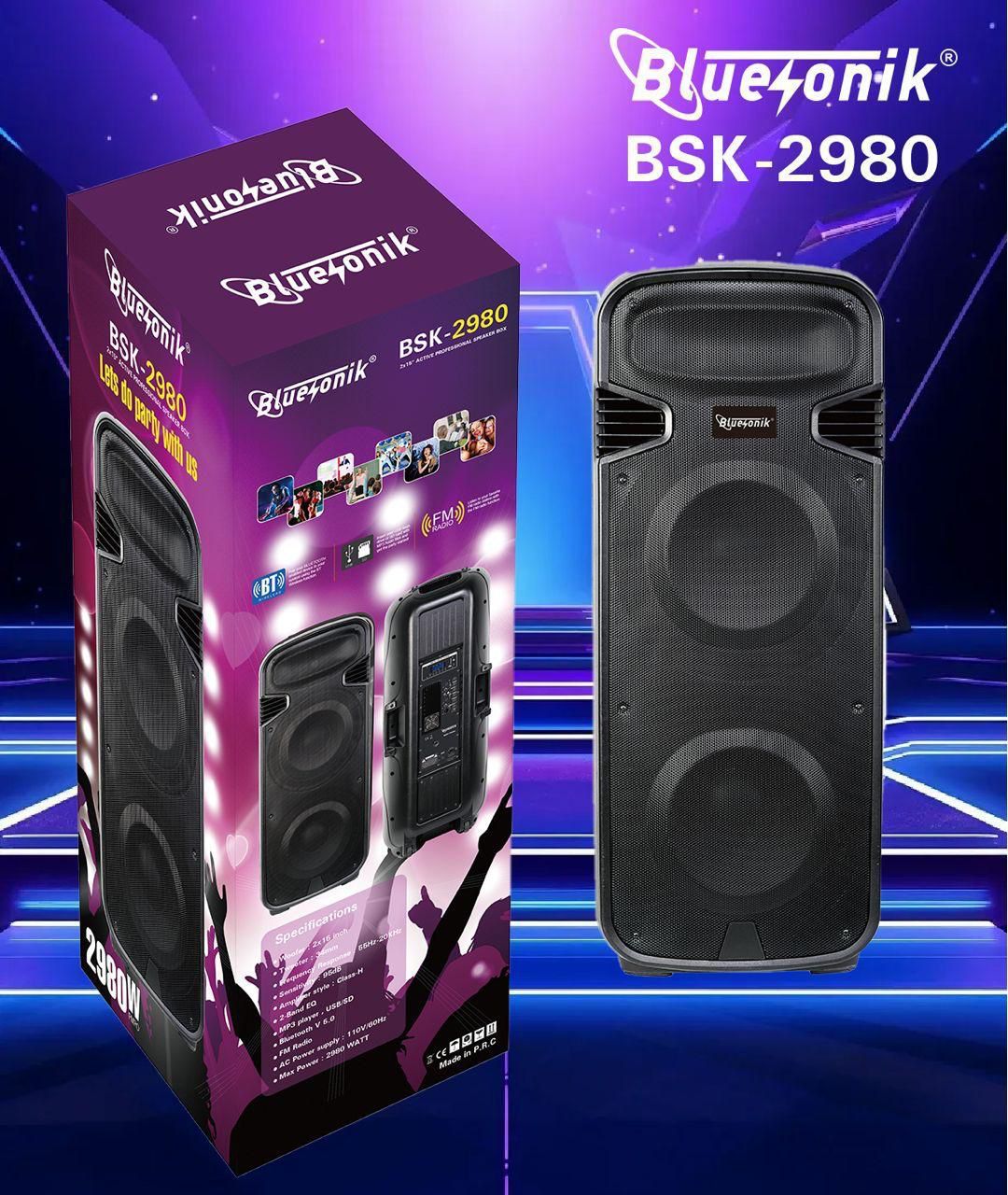 BSK-2980 BLUESONIK SPEAKER (15x2)